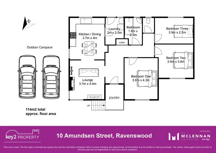 Floorplan of Homely house listing, 10 Amundsen Street, Ravenswood TAS 7250