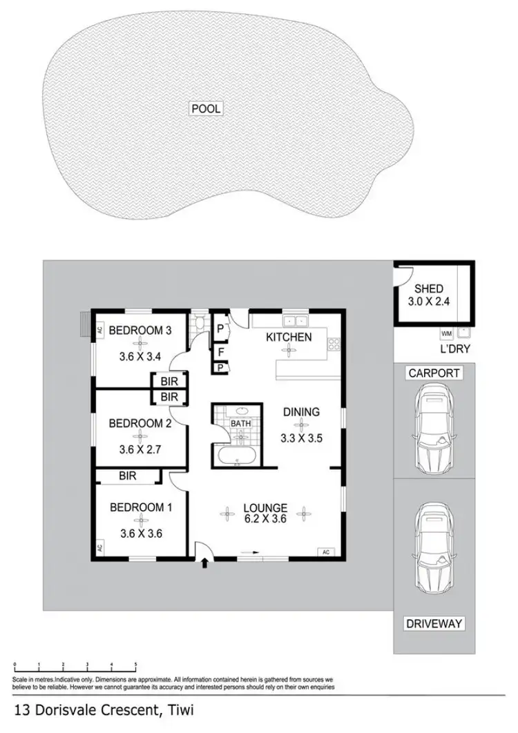 Floorplan of Homely house listing, 13 Dorisvale Crescent, Tiwi NT 810