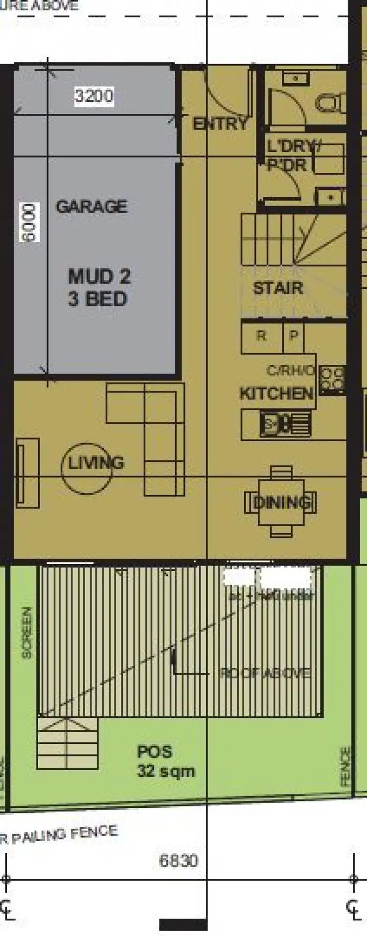 Floorplan of Homely townhouse listing, 2/14 Talbot St, Coorparoo QLD 4151