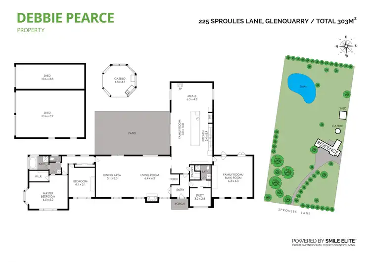 Floorplan of Homely rural property listing, 225 Sproules Lane, Glenquarry NSW 2576
