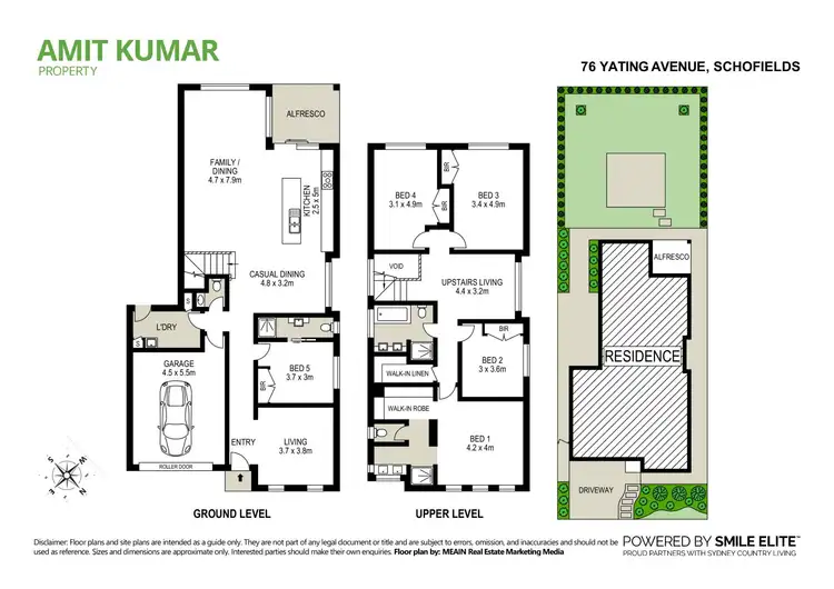 Floorplan of Homely house listing, 76 Yating Avenue, Schofields NSW 2762