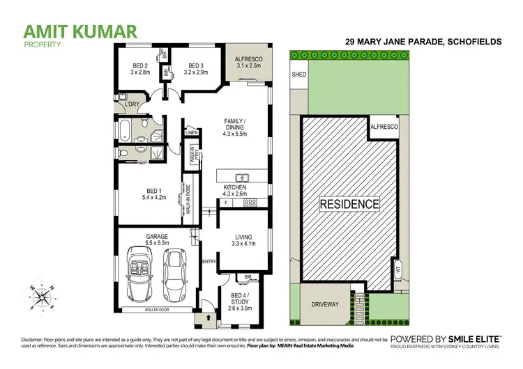 Floorplan of Homely house listing, 29 Mary Jane Parade, Schofields NSW 2762