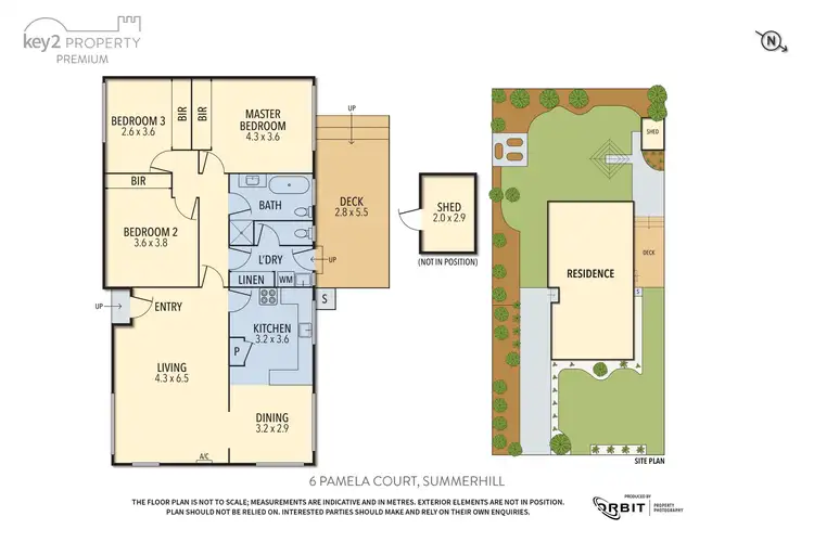 Floorplan of Homely house listing, 6 Pamela Court, Summerhill TAS 7250