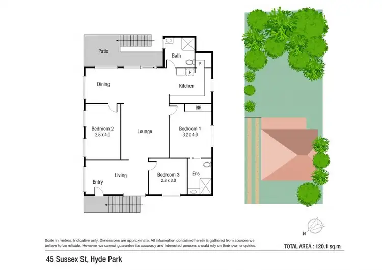 Floorplan of Homely house listing, 45 Sussex Street, Hyde Park QLD 4812