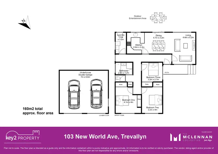Floorplan of Homely house listing, 103 New World Avenue, Trevallyn TAS 7250