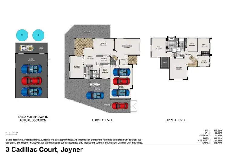 Floorplan of Homely house listing, 3 Cadillac Court, Joyner QLD 4500