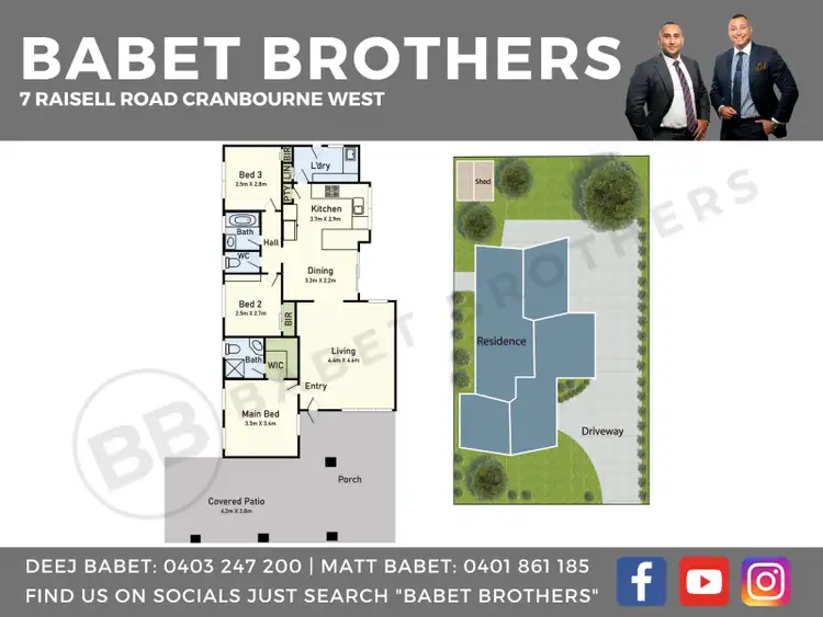 Floorplan of Homely house listing, 7 Raisell Road, Cranbourne West VIC 3977