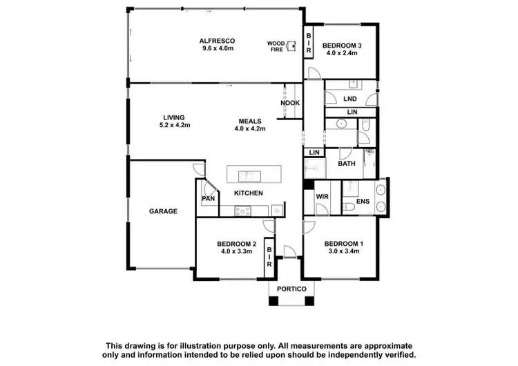Floorplan of Homely house listing, 24 Lumidin Boulevard, Mount Gambier SA 5290