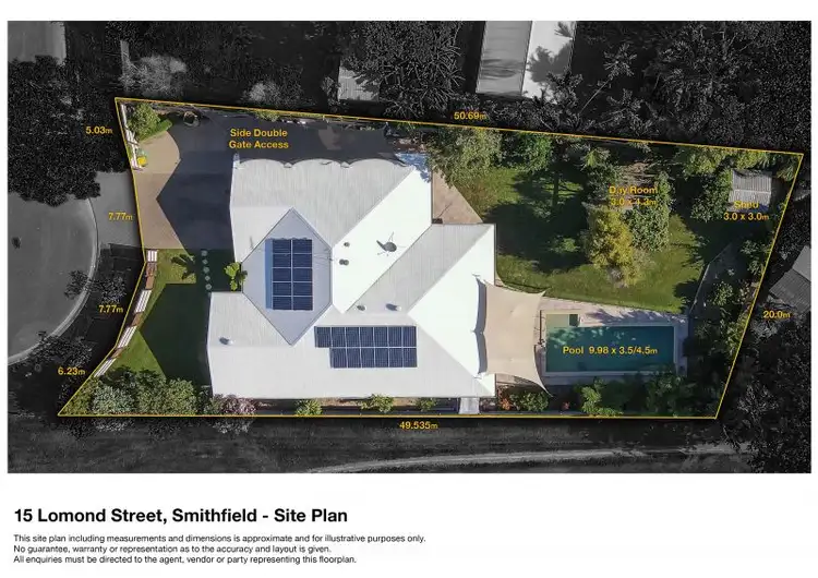 Floorplan of Homely house listing, 15 Lomond Street, Smithfield QLD 4878
