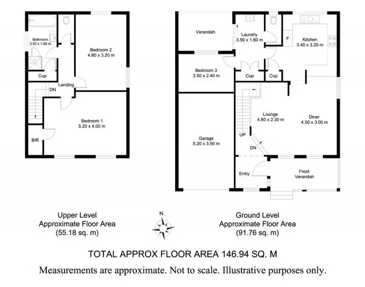 Floorplan of Homely unit listing, 4/19 Evans Road, Bayonet Head WA 6330