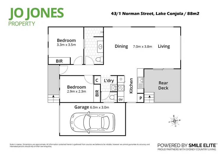 Floorplan of Homely house listing, 43/1 Norman Street, Lake Conjola NSW 2539