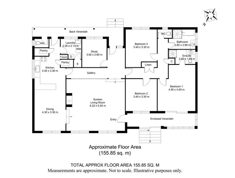 Floorplan of Homely house listing, 17 Andrew Street, Lower King WA 6330