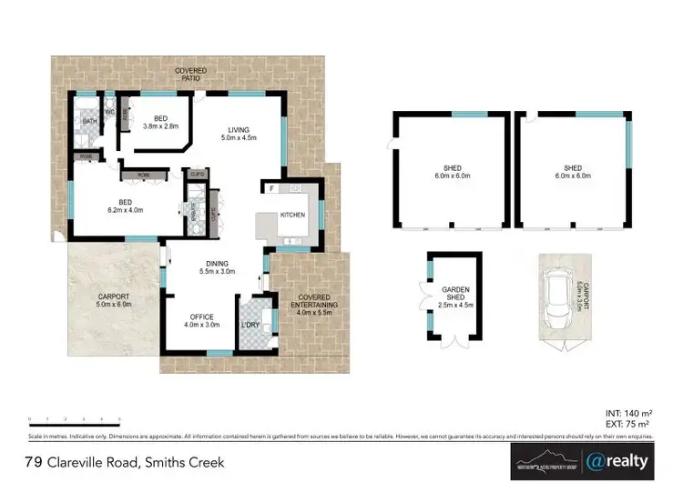 Floorplan of Homely house listing, 79 Clareville Road, Smiths Creek NSW 2484