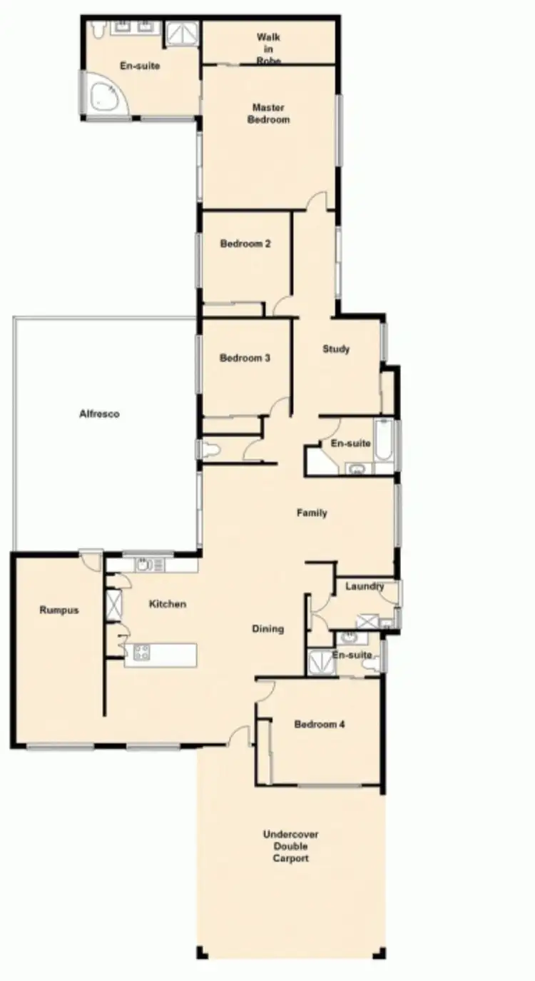 Floorplan of Homely house listing, 19 Pinemount Crescent, Oxenford QLD 4210