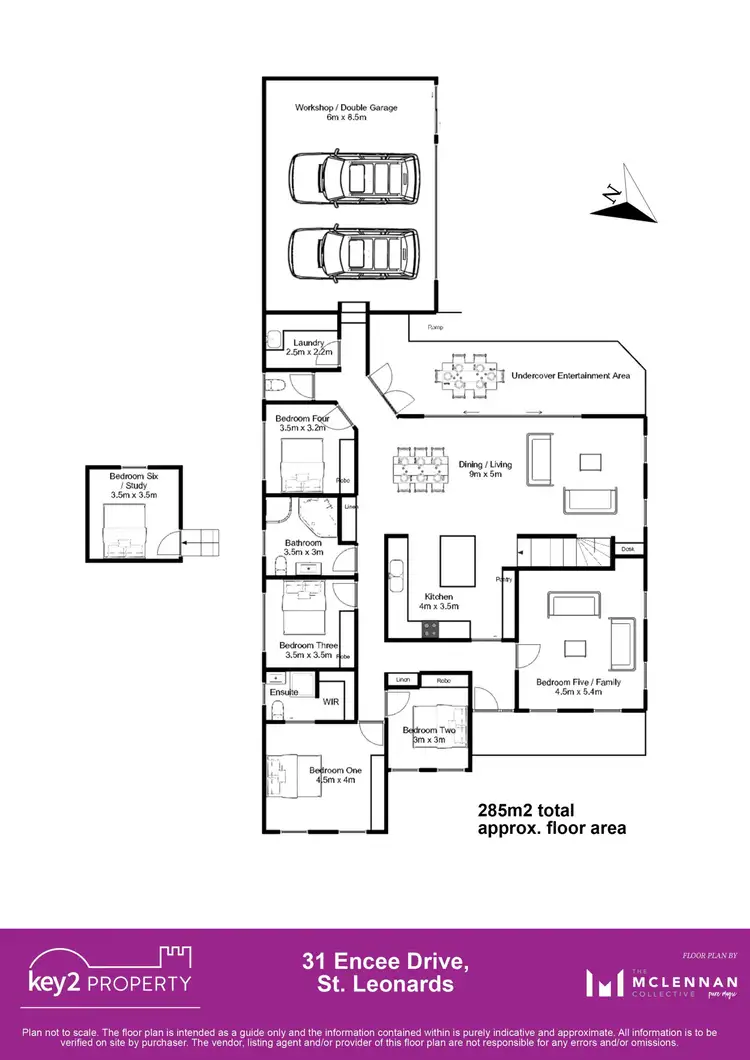 Floorplan of Homely house listing, 31 Encee Drive, St Leonards TAS 7250