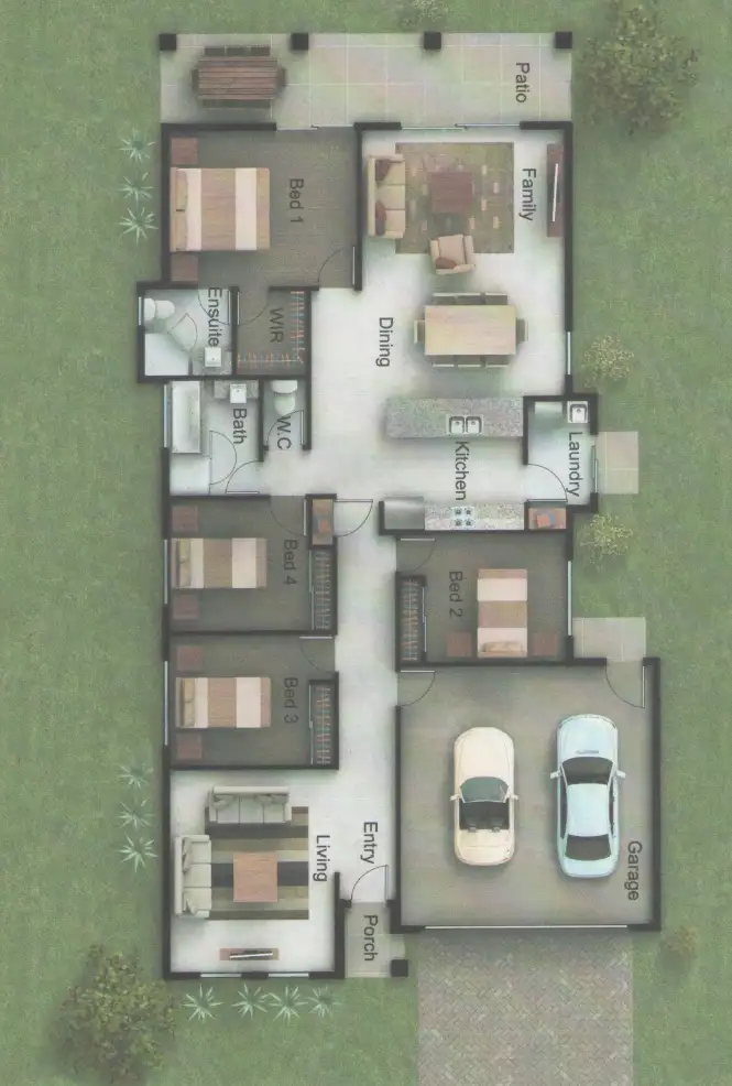 Floorplan of Homely house listing, 25 Tarrawonga Drive, Calliope QLD 4680