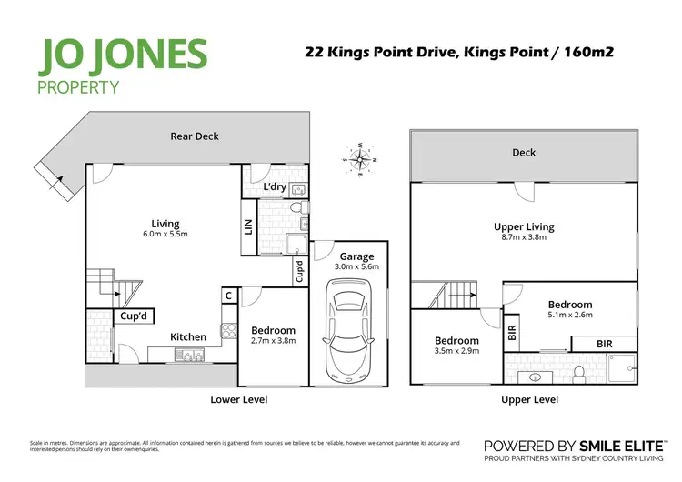 Floorplan of Homely house listing, 22 Kings Point Drive, Kings Point NSW 2539