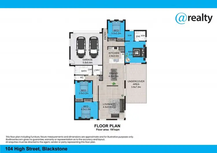 Floorplan of Homely house listing, 104 High Street, Blackstone QLD 4304