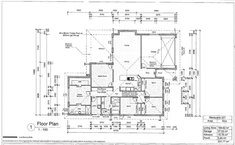 Floorplan of Homely house listing, 3 Gower St, Chinchilla QLD 4413