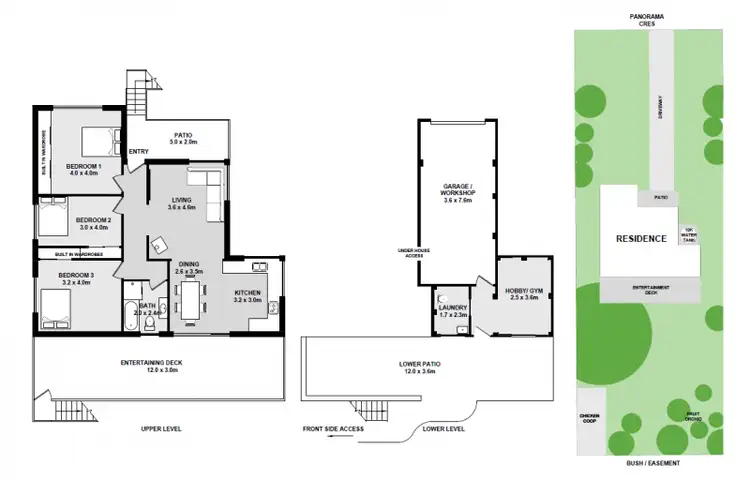 Floorplan of Homely house listing, 94 Panorama Cres, Mount Riverview NSW 2774