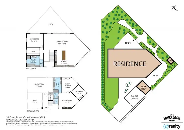 Floorplan of Homely house listing, 59 Coral Street, Cape Paterson VIC 3995