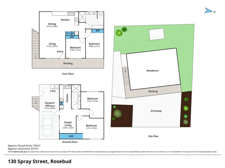 Floorplan of Homely house listing, 130 Spray Street, Rosebud VIC 3939