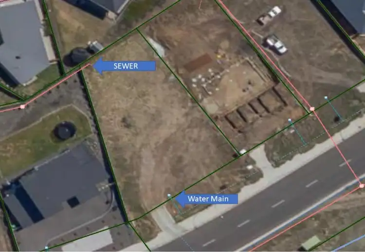 Floorplan of Homely land listing, 863 Oceana Drive, Tranmere TAS 7018
