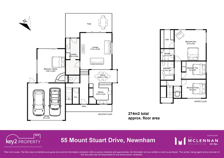 Floorplan of Homely house listing, 55 Mount Stuart Drive, Newnham TAS 7248