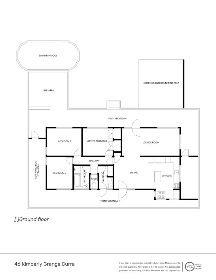 Floorplan of Homely rural property listing, 46 Kimberly Grange Court, Curra QLD 4570
