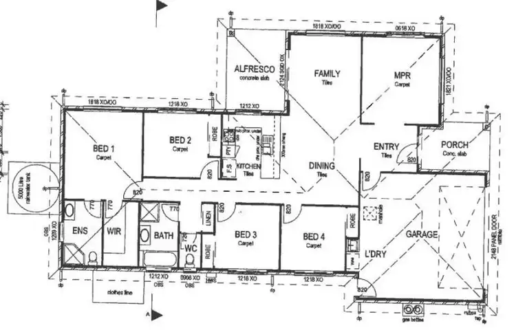 Floorplan of Homely house listing, 13 Gower St, Chinchilla QLD 4413