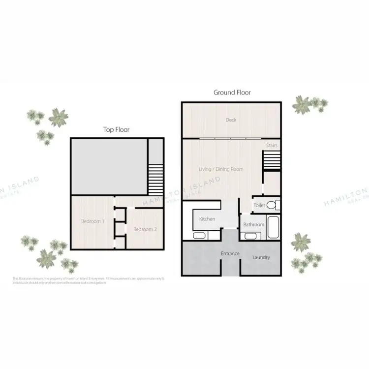 Floorplan of Homely apartment listing, Pandanus N/4 Banskia Court, Hamilton Island QLD 4803