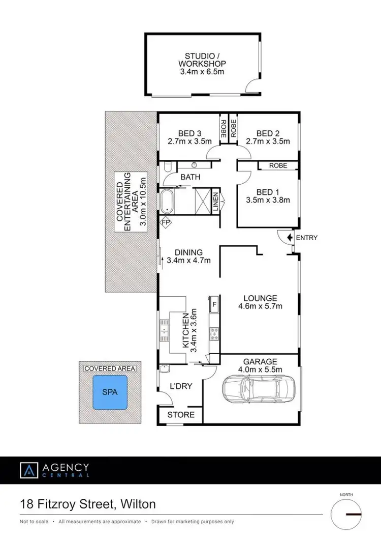 Floorplan of Homely house listing, 18 Fitzroy Street, Wilton NSW 2571