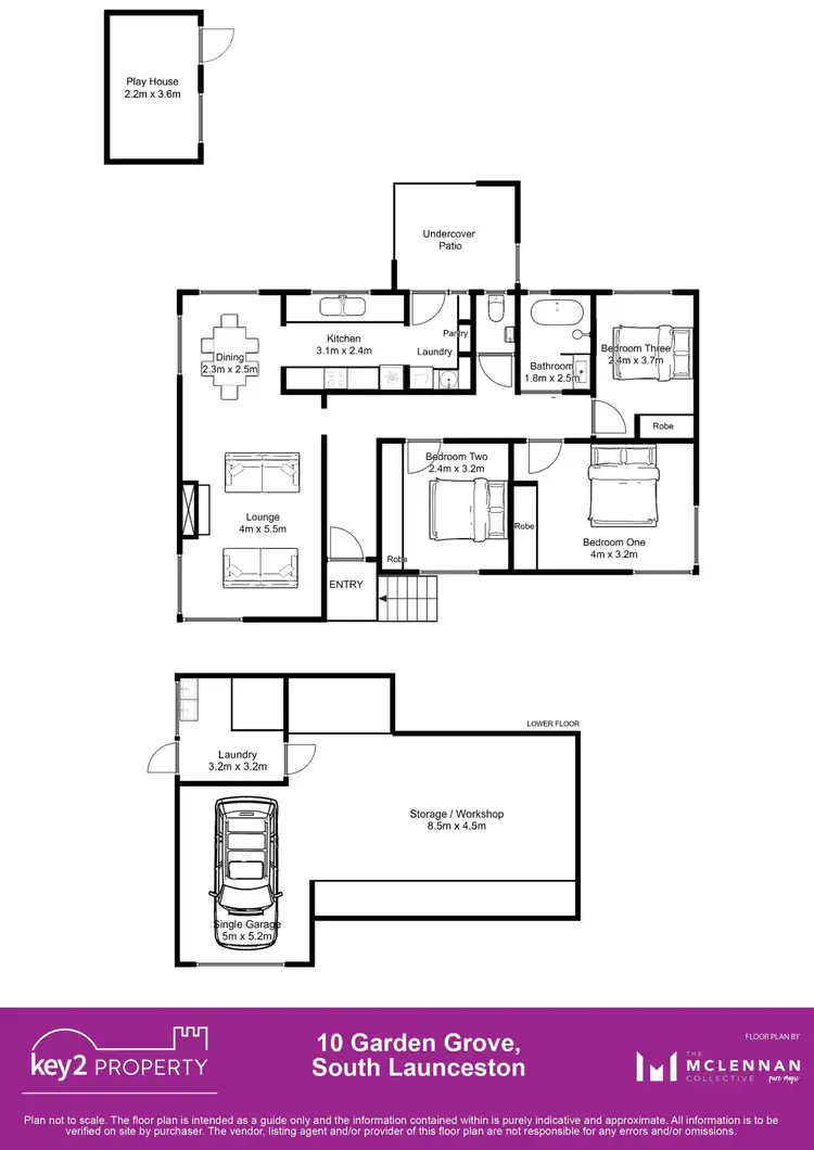 Floorplan of Homely house listing, 10 Garden Grove, South Launceston TAS 7249