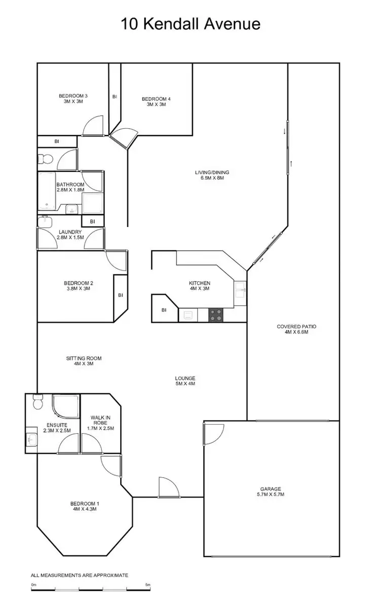 Floorplan of Homely house listing, 10 Kendall Avenue, Wooli NSW 2462