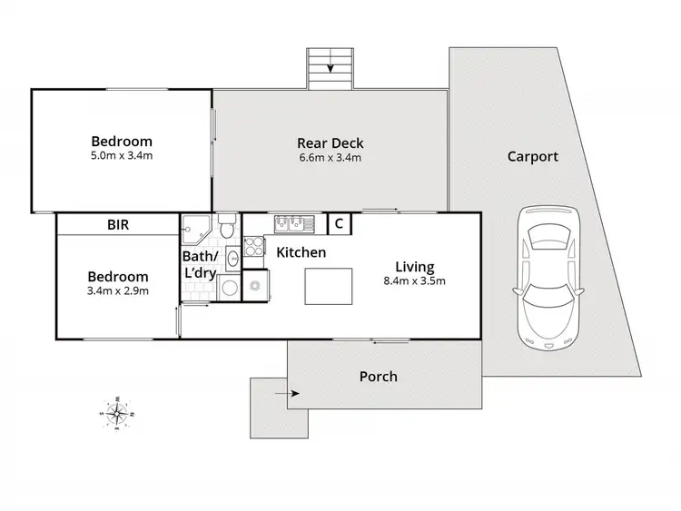 Floorplan of Homely house listing, 29 Anglers Parade, Fishermans Paradise NSW 2539