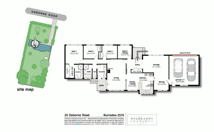 Floorplan of Homely house listing, 25 Osborne Road, Burradoo NSW 2576