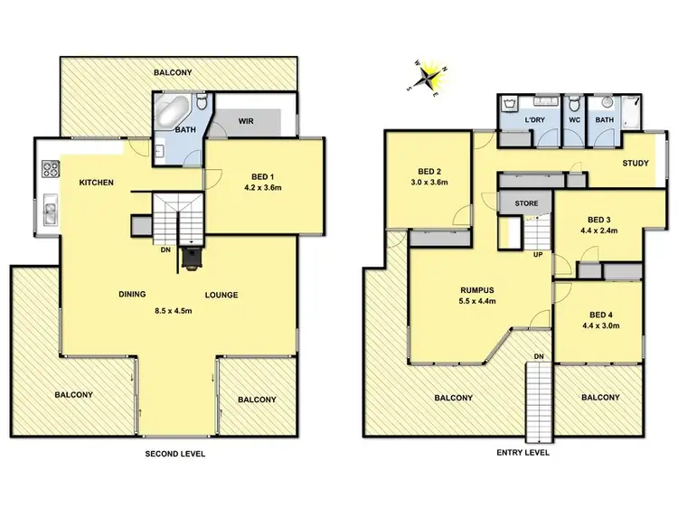 Floorplan of Homely house listing, 47 Hall Street, Lorne VIC 3232