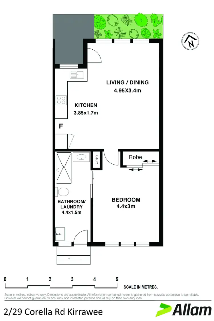 Floorplan of Homely villa listing, 2/29 Corella Road, Kirrawee NSW 2232