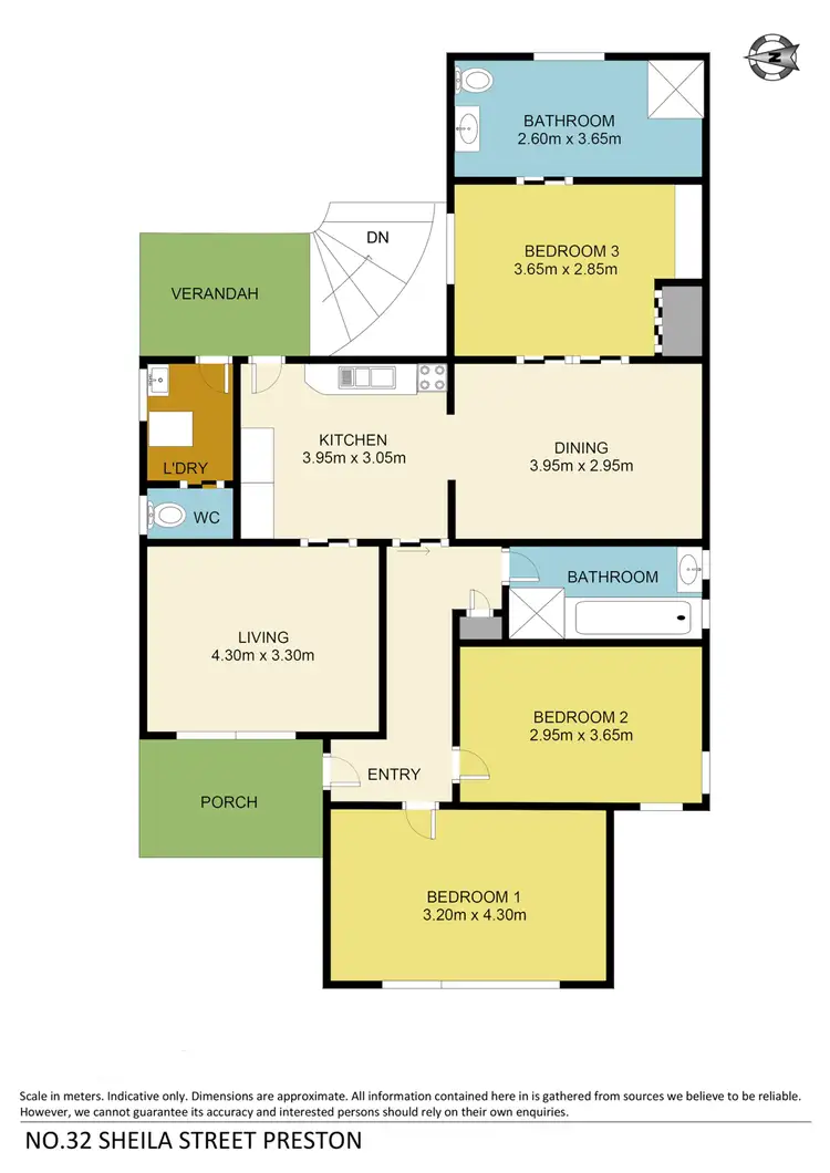Floorplan of Homely house listing, 32 Sheila Street, Preston VIC 3072