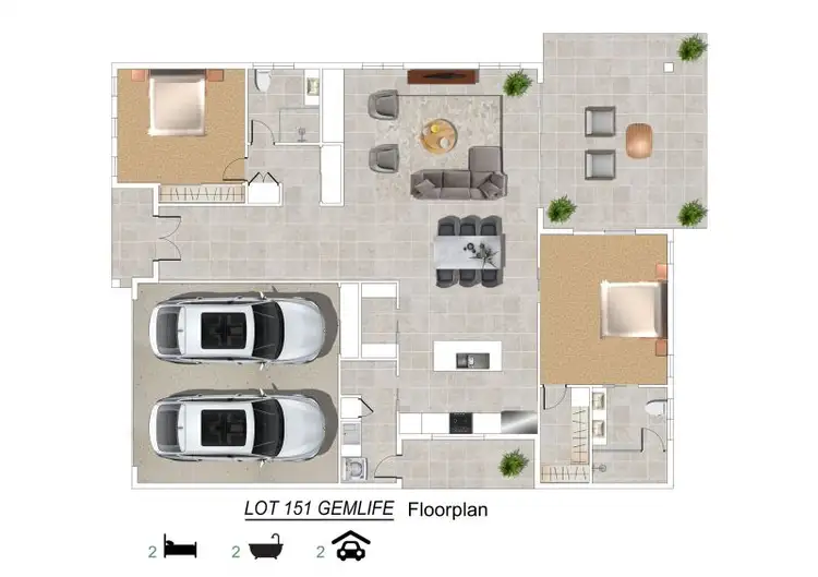 Floorplan of Homely house listing, 151/9 Dux Drive, Bongaree QLD 4507