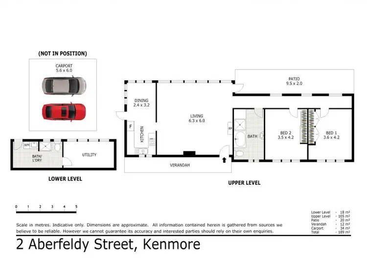 Floorplan of Homely house listing, 2 Aberfeldy Street, Kenmore QLD 4069