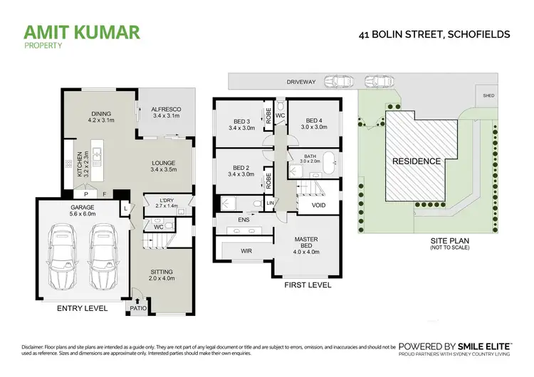 Floorplan of Homely house listing, 41 Bolin Street, Schofields NSW 2762