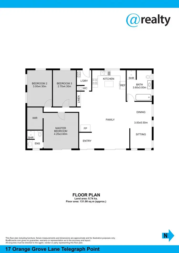 Floorplan of Homely rural property listing, 17 Orange Grove Lane, Telegraph Point NSW 2441