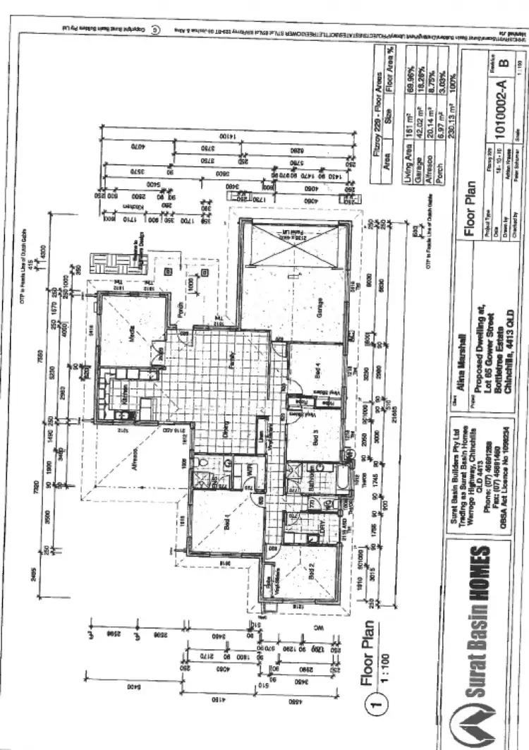 Floorplan of Homely house listing, 35 Gower Street, Chinchilla QLD 4413