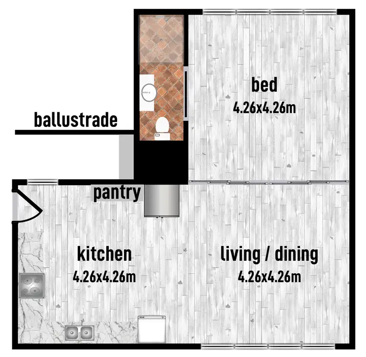 Floorplan of Homely apartment listing, 8/2 Seaview Avenue, Newport NSW 2106