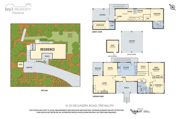Floorplan of Homely house listing, 31-33 Delungra Road, Trevallyn TAS 7250