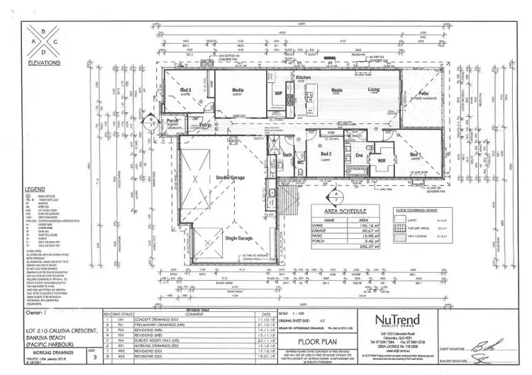 Floorplan of Homely house listing, 13 Callisia Crescent, Banksia Beach QLD 4507