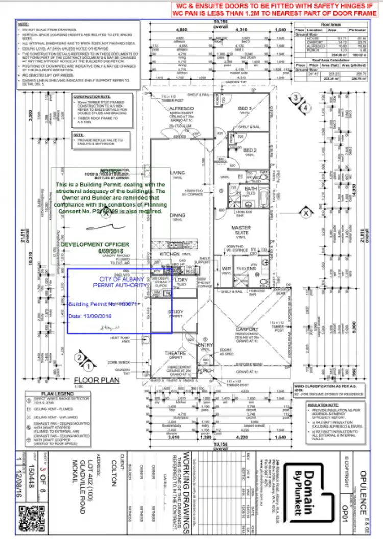 Floorplan of Homely house listing, 100 Gladville Road, Mckail WA 6330