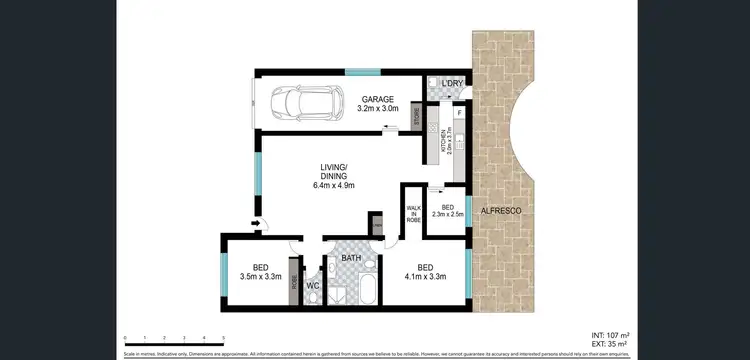 Floorplan of Homely villa listing, 10/7 Gundagai Place, Coffs Harbour NSW 2450