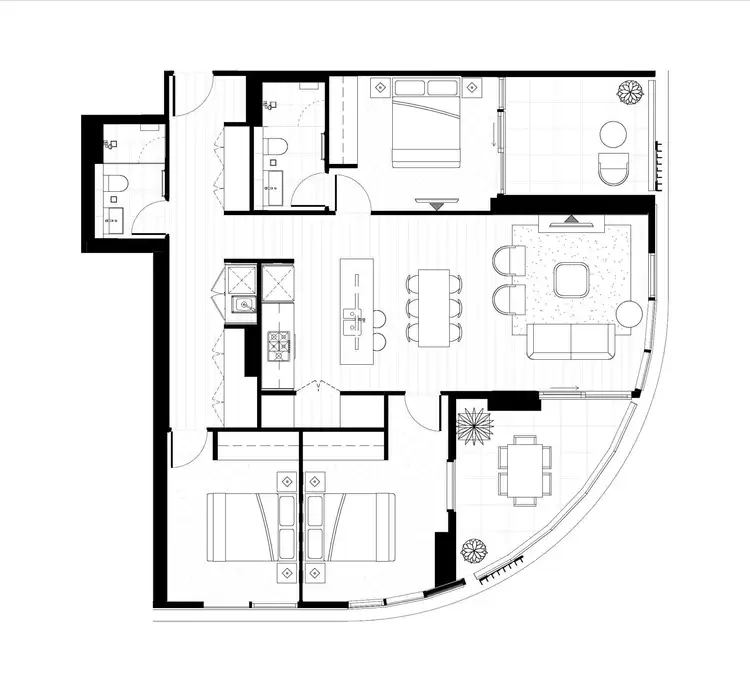 Floorplan of Homely apartment listing, 2201/22 Langston Place, Epping NSW 2121